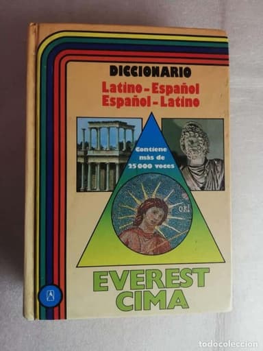 DICCIONARIO LATINO - ESPAÑOL, ESPAÑOL - LATINO/ EVEREST CIMA