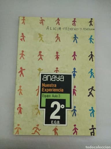 ANAYA NUESTRA EXPERIENCIA 2 EGB EQUIPO AULA 3