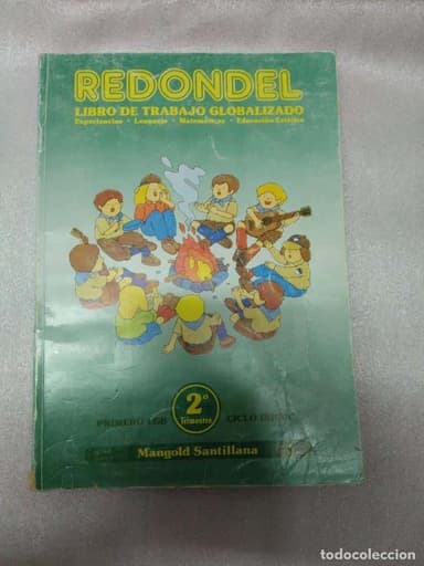 REDONDEL 1º EGB SEGUNDO TRIMESTRE MANGOLD SANTILLANA