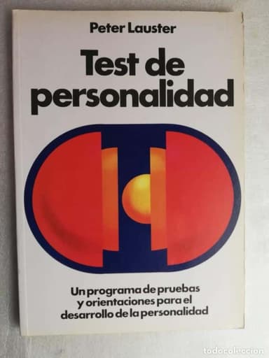 TEST DE PERSONALIDAD - PETER LAUSTER