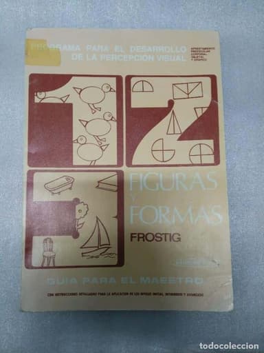 FIGURAS Y FORMAS FROSTING 1989 GUIA PARA EL MAESTRO PERCEPCION VISUAL