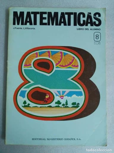 MATEMATICAS 8 EGB EDITORIAL MAGISTERIO ESPAÑOL