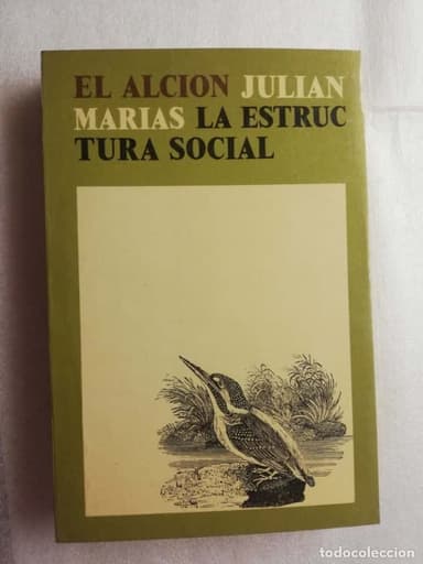 EL ALCION / ESTRUCTURA SOCIAL / JULIAN MARIAS