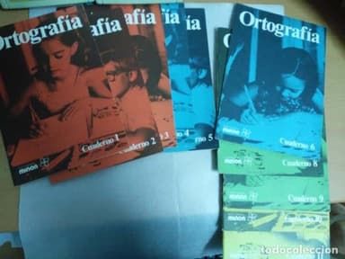 CURSO DE ORTOGRAFIA , 11 EJEMPLARES - EDITA : MIÑON 1978 .