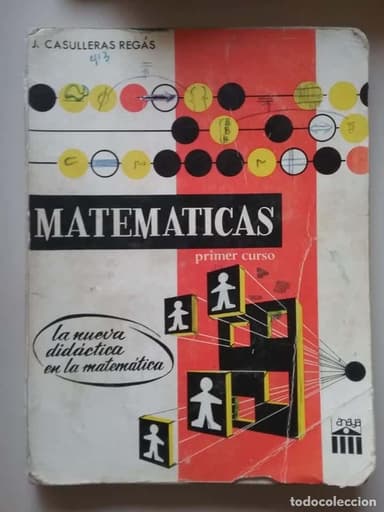 MATEMÁTICAS 1º. J. CASULLERAS REGÁS. ED. ANAYA