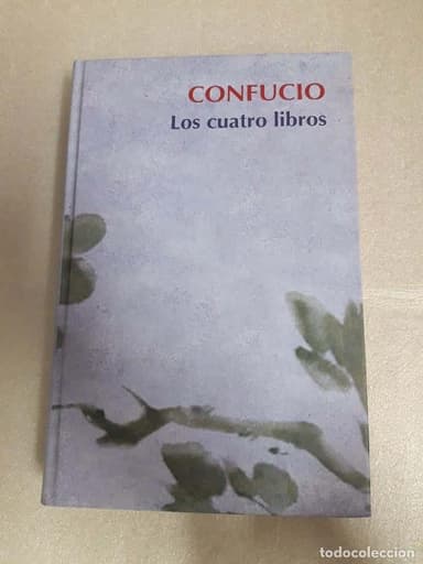 CONFUCIO LOS CUATRO LIBROS