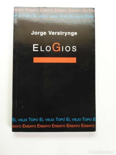 JORGE VERSTRYNGE - ELOGIOS - EL VIEJO TOPO