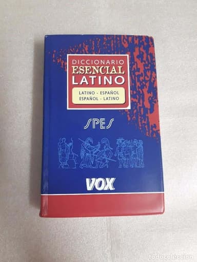 DICCIONARIO ESENCIAL LATINO (LATÍN). LATINO-ESPAÑOL/ESPAÑOL-LATINO