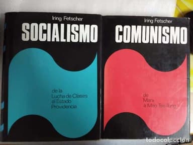COMUNISMO Y SOCIALISMO 2 TOMOS. TEXTOS, ILUSTRACIONES Y DOCUMENTOS. 384 Y 425 PAG. RESPECTIVAMENTE