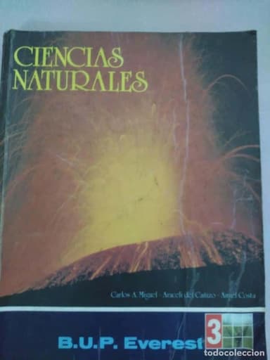 CIENCIAS NATURALES 3 BUP EVEREST