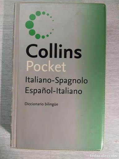 DICCIONARIO BILINGÜE COLLINS POCKET ESPAÑOL ITALIANO - ITALIANO ESPAGNOLO