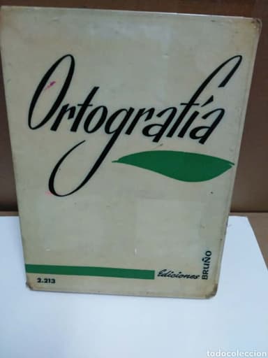 ORTOGRAFIA BRUÑO 1963