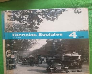 Ciencias sociales, historia, 4 ESO