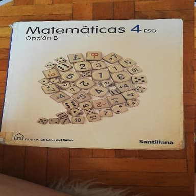 Matemáticas 3 ESO