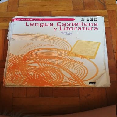 Lengua Castellana y Literatura 3 ESO