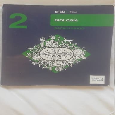 Libro de biología 2 bachillerato 