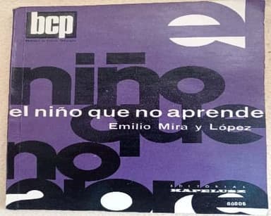 El niño que no aprende