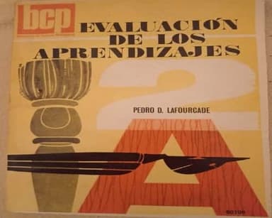 Evaluación de los aprendizajes