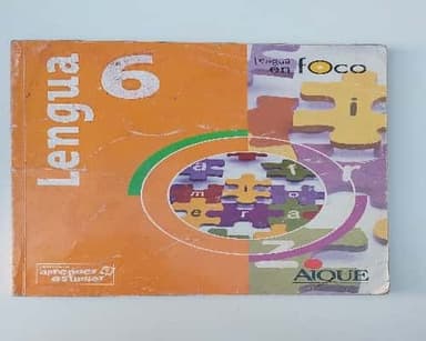 lengua 6, lengua en foco