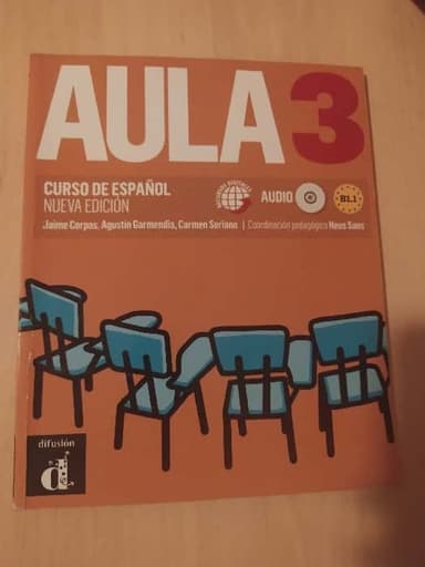 Aula 3 Nueva Edicion Libro Del Alumno + CD