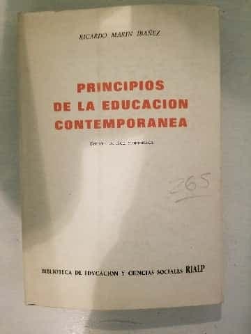 Principios de la educación contemporánea