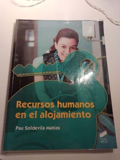 Recursos humanos en el alojamiento