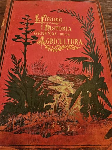 L.FIGUIER HISTORIA GENERAL DE LA AGRICULTURA