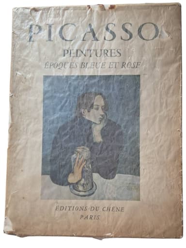 PICASSO  PEINTURES EPOQUES BLEUE ET ROSE 
