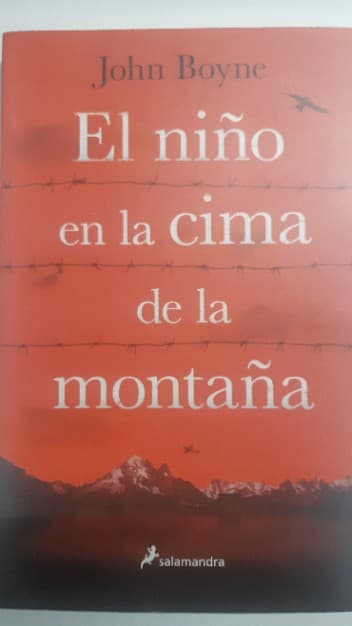 El niño en la cima de la montaña