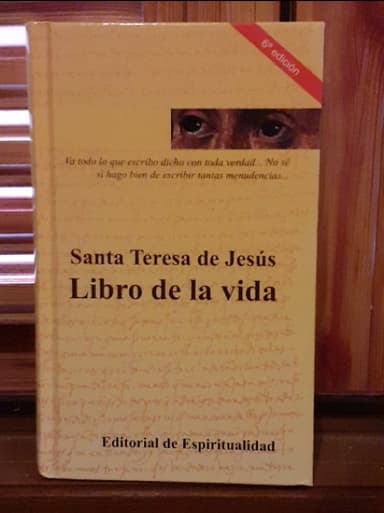 Santa Teresa de Jesús Libro de la Vida