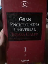 Gran Enciclopedia Universal Espasa Calpe. Número 1. A AJD