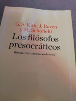 Los filósofos presocráticos
