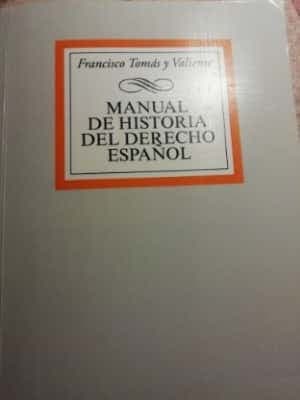 Manual de historia del derecho español