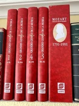 CDs y libros Mozart