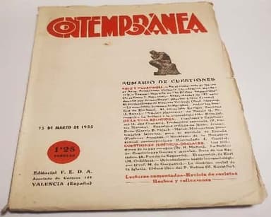Contemporanea. Marzo 1935
