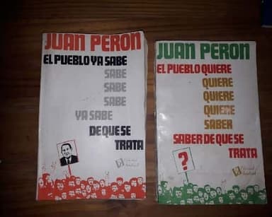 El pueblo quiere saber de que se trata 