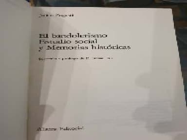 El bandolerismo