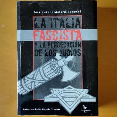 Ka Italia Fascista y la persecución de los judíos