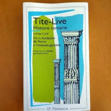 Histoire romaine, livre I à V