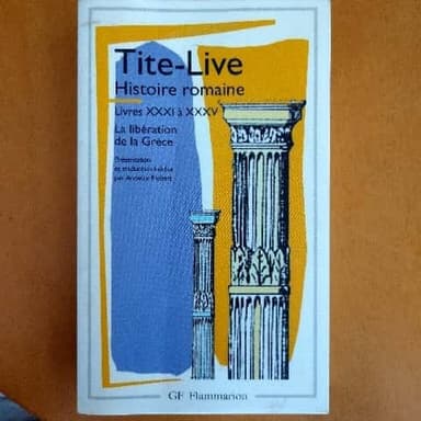 Histoire romaine, livres XXXI à XXXV