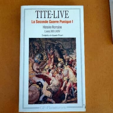 Histoire romaine, livres XXI à XXV