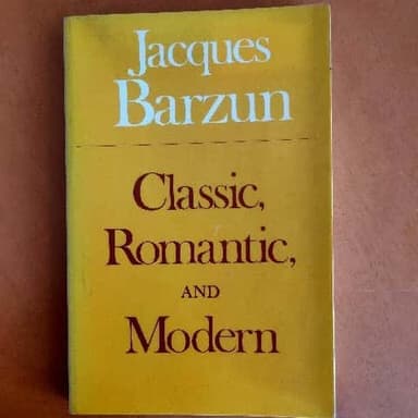 Classic, Romantic, and Modern (Phoenix Books)
