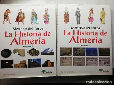 LA HISTORIA DE ALMERIA - 2 TOMOS TAPAS DURAS GRAN FORMATO