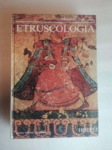 ETRUSCOLOGÍA - MASSIMO PALLOTINO