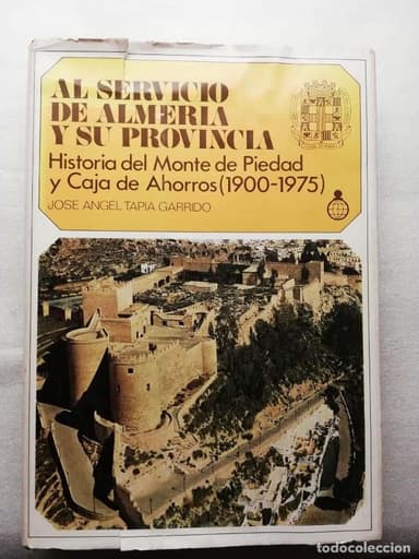 AL SERVICIO DE ALMERIA Y SU PROVINCIAL - MONTE DE PIEDAD CAJA AHORROS 1900-1975 J.A .TAPIA GARRIDO