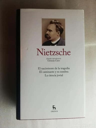 NIETZSCHE I (COLECCIÓN GRANDES PENSADORES) (GREDOS)