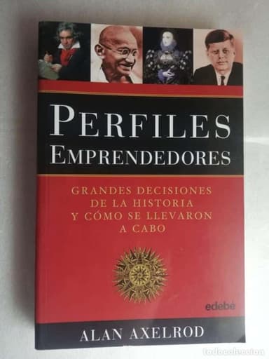 PERFILES EMPRENDEDORES - ALAN AXELROD/ EDEBÉ