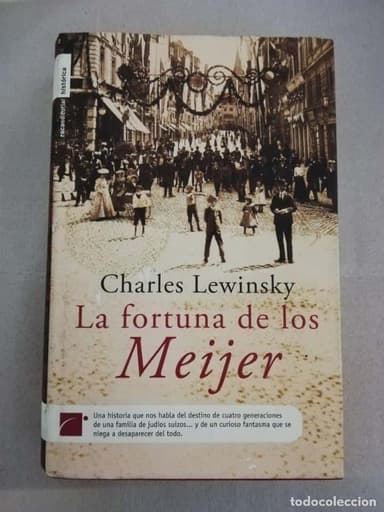 LA FORTUNA DE LOS MEIJER Charles Lewinsky