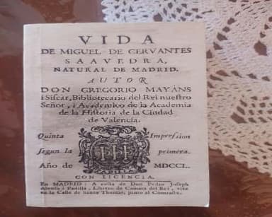 Vida de Cervantes