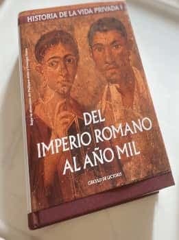 COLECCIÓN DE 4 TOMOS HISTORIA DE LA VIDA PRIVADA 
